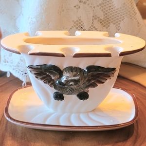 Vintage Eagle Toothbrush Holder